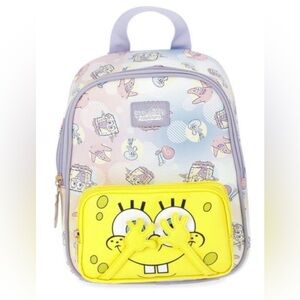 SpongeBob SquarePants Pastel Kids Backpack with Yellow Front